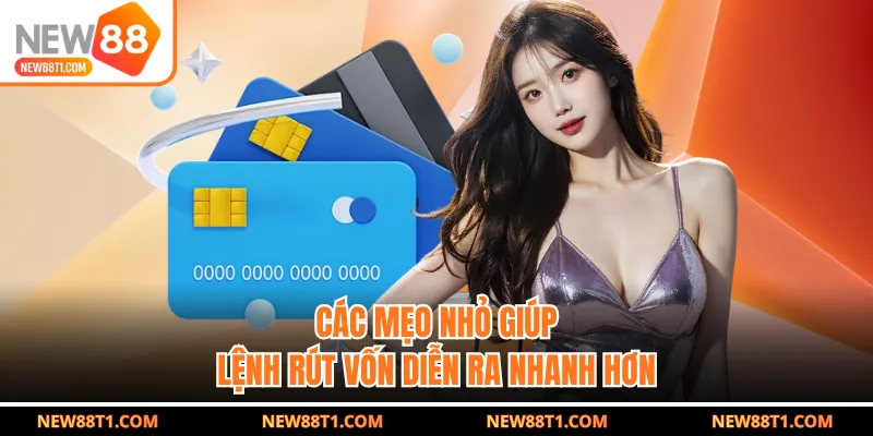 Các mẹo nhỏ giúp lệnh rút vốn diễn ra nhanh hơn Các mẹo nhỏ giúp lệnh rút vốn diễn ra nhanh hơn