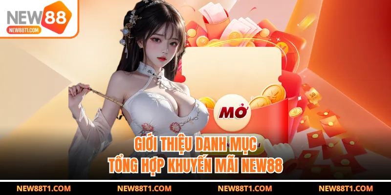 Giới thiệu danh mục tổng hợp khuyến mãi NEW88 Giới thiệu danh mục tổng hợp khuyến mãi NEW88