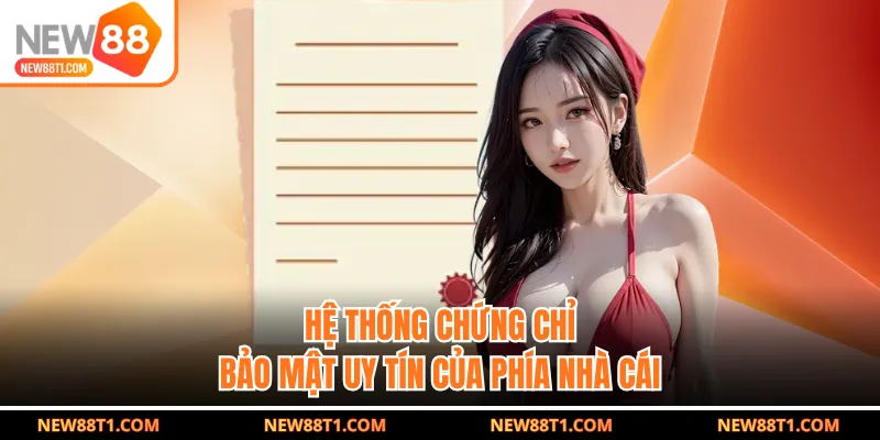 Hệ thống chứng chỉ bảo mật uy tín của phía nhà cái Hệ thống chứng chỉ bảo mật uy tín của phía nhà cái