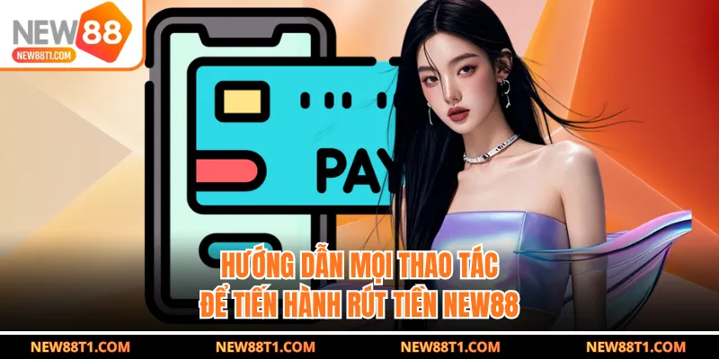 Hướng dẫn mọi thao tác để tiến hành rút tiền new88
