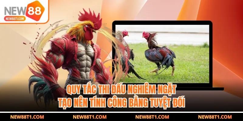 Quy tắc thi đấu nghiêm ngặt tạo nên tính công bằng tuyệt đối Quy tắc thi đấu nghiêm ngặt tạo nên tính công bằng tuyệt đối